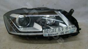 VW Passat [B7] 2011-2015 Оптика фара Rh