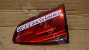 VW Golf 7 2012-2020 Оптика Фонарь Внутренний Правый