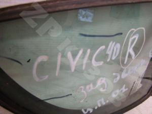 Civic 4D 06-12 Стекло Глухое зад RH 
