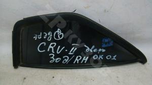 CR-V 02-06 Стекло Глухое в дверь RH
