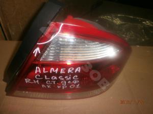 Almera Classic B10RS 2006 Фонарь RH
