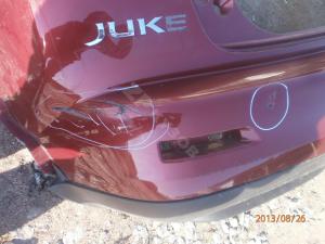 Juke F15 2011 Бампер задний
