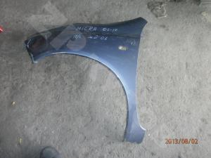 Micra K12E 2002 Крыло переднее LH
