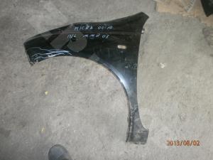 Micra K12E 2002 Крыло переднее LH
