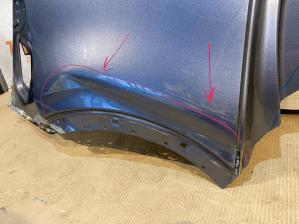 Hyundai Creta 2016-2020 Кузов и его части Крыло заднее правое 