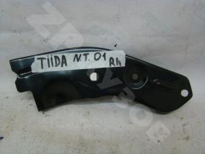 Tiida C11 2007- Панель передняя Нижняя под фару RH
