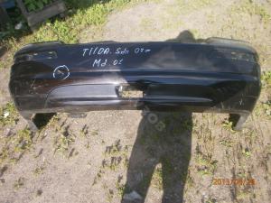 Nissan Tiida C11 2007- Бампер Зад Sdn