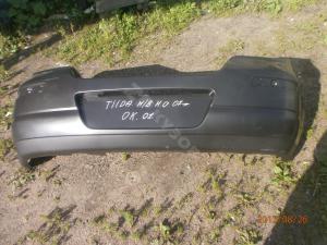 Tiida C11 2007- Бампер Зад Hb
