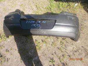 Nissan Tiida C11 2007- Бампер Зад Hb