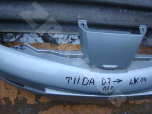 Tiida C11 2007- Бампер Пер без ПРКТ
