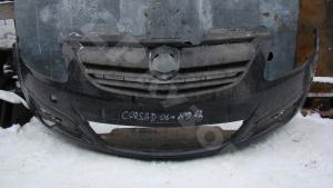 Corsa D 06- Бампер Передний 2006-2012 
