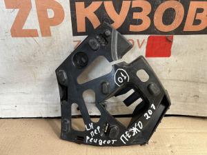Peugeot 207 2006 Кронштейн Передний на бампер LH