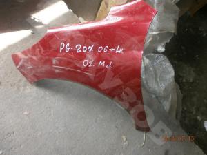 Peugeot 207 2006 Крыло переднее LH
