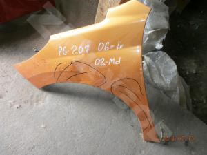 Peugeot 207 2006 Крыло переднее LH
