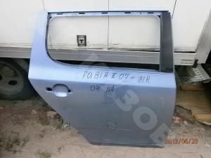 Skoda Fabia 07-15 Дверь Зад. RH