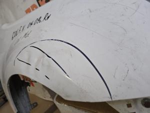 VW Golf 5 04-09 Крыло переднее RH