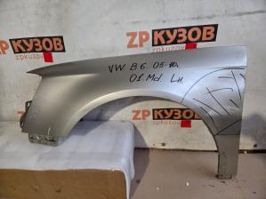 VW Passat [B6] 05-10 Крыло переднее Lh