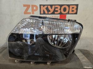 Renault Duster 2012- Фара LH черная
