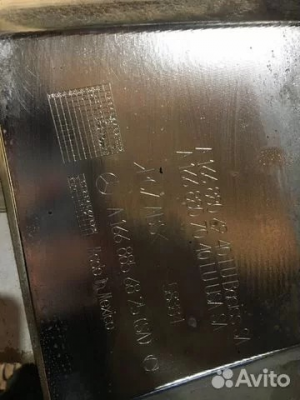 Mercedes Benz GL 500 X166 14 Накладка на бампер 