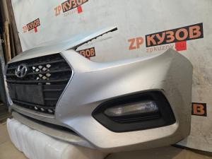 Hyundai Solaris 2017-2022 Бампер Передний