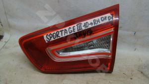 Kia Sportage 2010-15 Фонарь Внутренний Правый