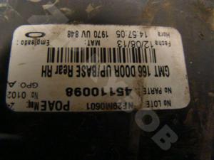 Cadillac SRX 2009 Молдинг двери Задний правый
