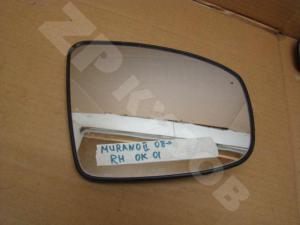 Murano Z51 2008 зеркальный элемент Rh
