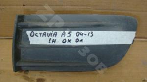 Skoda Octavia A5 1Z 04-13 Заглушка ПТФ LH