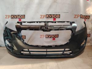 Chevrolet Spark 2011- Бампер передний