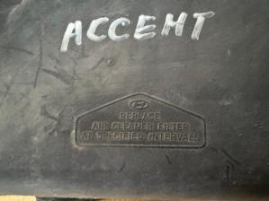 Hyundai Accent 2000> Корпус воздушного фильтра