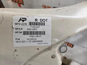 Renault Megane III 2009 Крыло переднее Левое