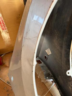 Skoda Rapid 2013-2020 Крыло переднее Правое С отверстием 