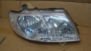 Almera Classic B10RS 2006 Фара RH электро
