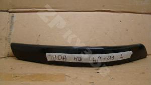 Tiida C11 2007- Молдинг бампера Заднего LH