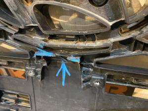 Hyundai Solaris 2017-2022 Решетка радиатора 2020-24