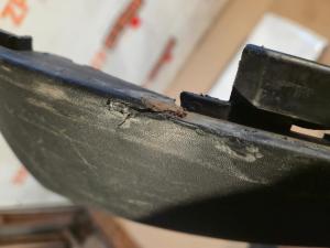 Renault Arkana  19-23 Кузов наружные съемные элементы Навесное на бампер Юбка переднего бампера 