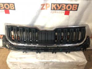 Skoda Kodiaq 2017- Решетка радиатора хром решетки 