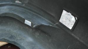 Nissan Almera G15 2013- Бампер задний