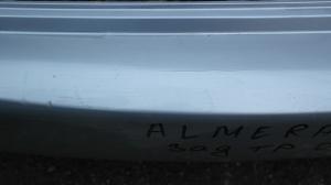 Nissan Almera G15 2013- Бампер задний