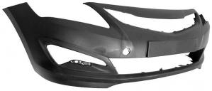 Hyundai Solaris 2010-2016 Бампер передний 2014-