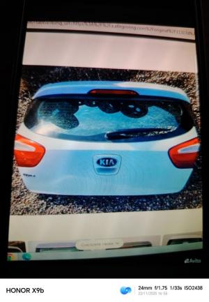 Kia Rio 11-17 Крышка багажника HB