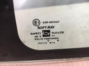 Chevrolet Trail Blazer 2001 Стекло Заднее