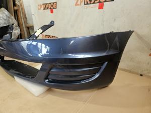Renault Logan I 2004 Бампер передний 10- без отверстий под птф