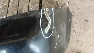 Focus II Бампер задний Sdn 08-11
