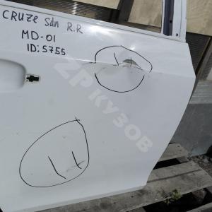 Cruze 2009- Дверь задняя Rh Sdn
