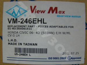 Civic 4D 06-12 Зеркало LH
