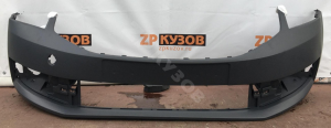 Skoda Octavia A7 Бампера передний рестайлинг 2017-20г