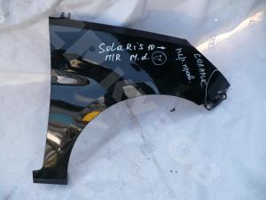 Hyundai Solaris 2010-2016 Крыло переднее Rh С поворотником