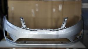 Kia Rio 11-17 Бампер передний