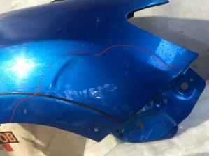 Renault Sandero 2014- Крыло переднее правое